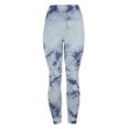 thumbnail image 2 of Mujer Yoga Pantalones Seamless Tie Dye Casual Leggings para Gimnasio Deportes (L Azul) Ndcxsfigh Para Estrenar, 2 of 6