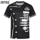 thumbnail image 2 of Ropa de trabajo para servicio de comida para hombre, camisa de Chef con estampado de disfraz, Tops de cocina para Hotel, restaurante, camisetas informales de manga corta con cuello redondo, 2 of 5