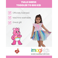 thumbnail image 5 of Care Bears Cheer Bear Rainbow Tulle Dress Toddler to Big Kid, 5 of 5