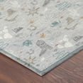 thumbnail image 3 of Addison Rugs Chantille Indoor/Outdoor Transitional Novelty Silver Machine Washable Round Rug, 8' x 8', 3 of 8