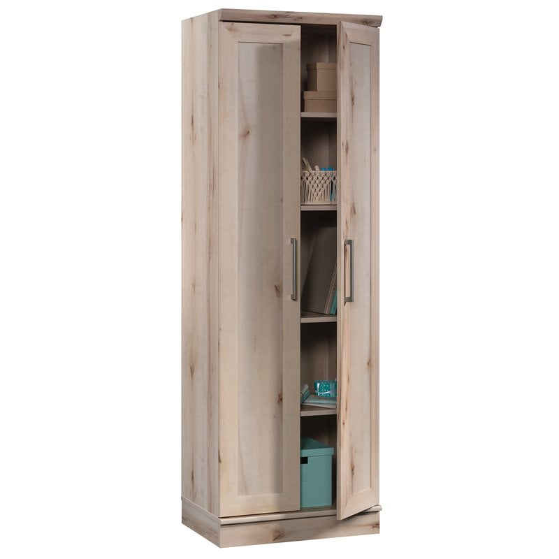 Carnesha 4 - Shelf Storage Cabinet Winston Porter Finish: Salt Oak