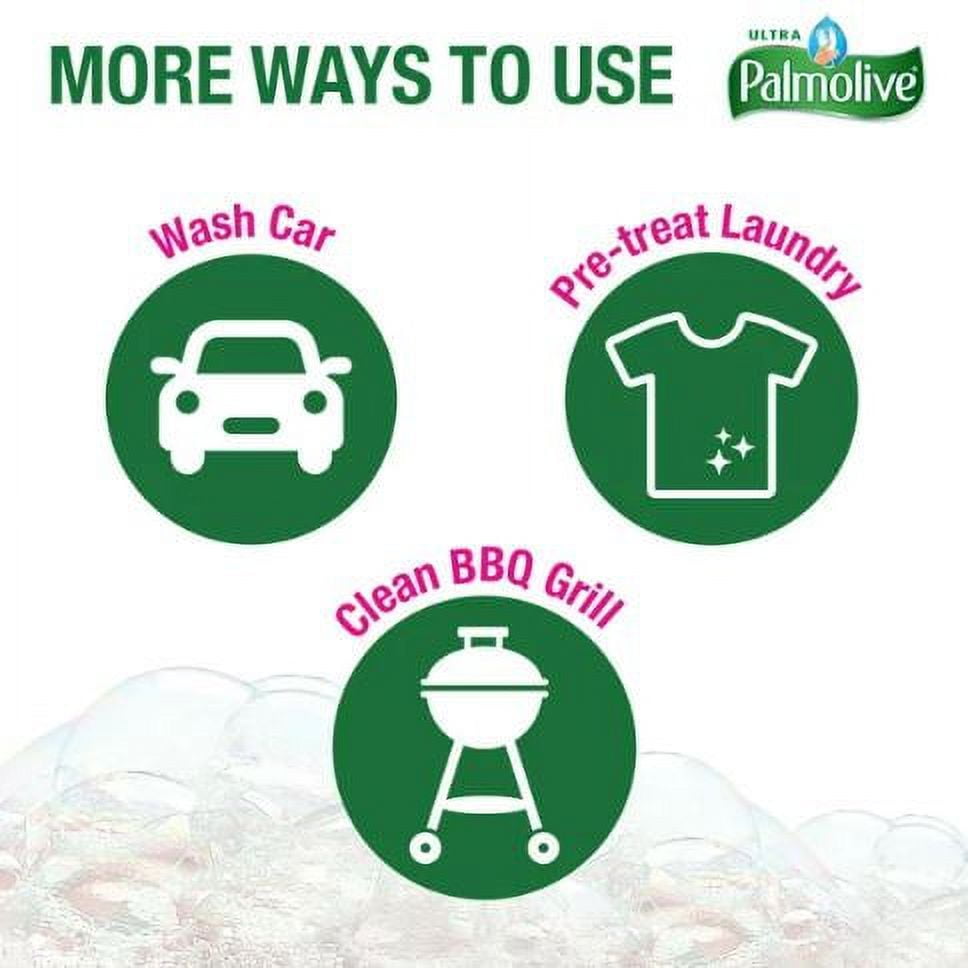 Palmolive Oxy Power Degreaser Liquid Dish Soap, Fresh Scent, 20 Fluid Ounce - 4 Pack