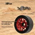thumbnail image 4 of 4pcs RC Crawler Rims Universal Aluminum Alloy 1.9in Beadlock Wheels, High Wear Resistance, Improved Crawler Performance, Easy Install for Axial SCX10, SCX10 II, 4 of 8