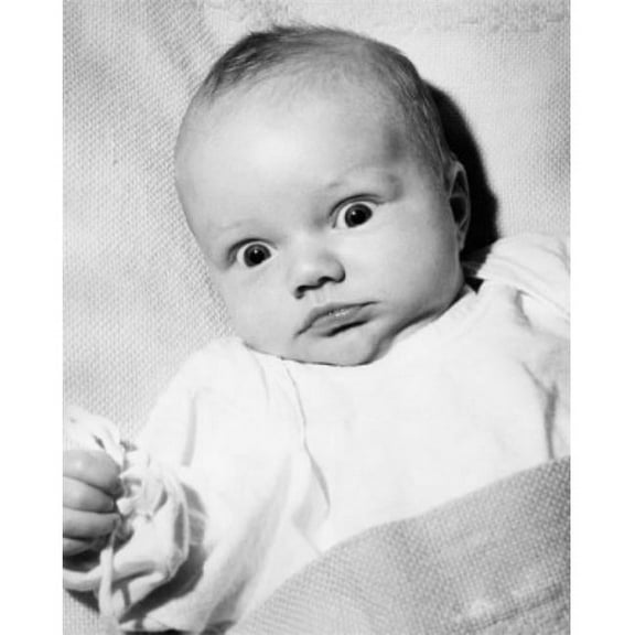 Portrait of Newborn Poster Print - 18 x 24 in.