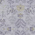 thumbnail image 5 of HomeRoots 605483 9 x 12 ft. Lavender, Purple & Gray Floral Washable Indoor & Outdoor Rectangle Area Rug, 5 of 5