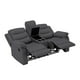thumbnail image 2 of Sillón Reclinable Hometrends 2 Plazas Gris Oxford, 2 of 4
