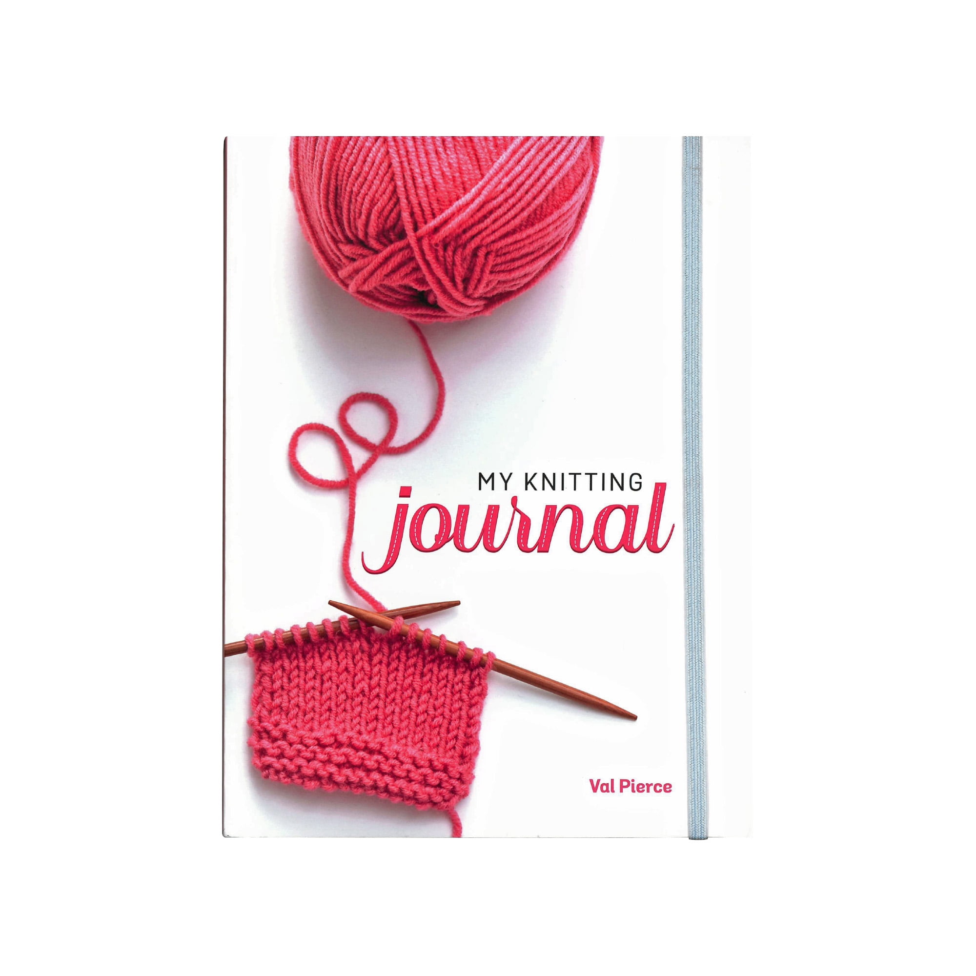 Craft County - My Knitting Journal - Organize & Track Projects & Supplies  for Knitting, Crochet or Sewing Crafts - 160 Pages - 6-Inches x 8-Inches