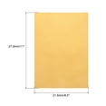 thumbnail image 2 of Uxcell 20 Pcs Colored Vellum Paper Gold 8.5" x 11" Printable Vellum Paper, 2 of 7