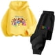 thumbnail image 5 of Conjunto de sudadera con capucha de Blancanieves para damas de Disney, sudadera informal de calle kawaii con dibujos animados para niñas de 3 a 14 años, traje de camión de Frozen para niños, 5 of 5