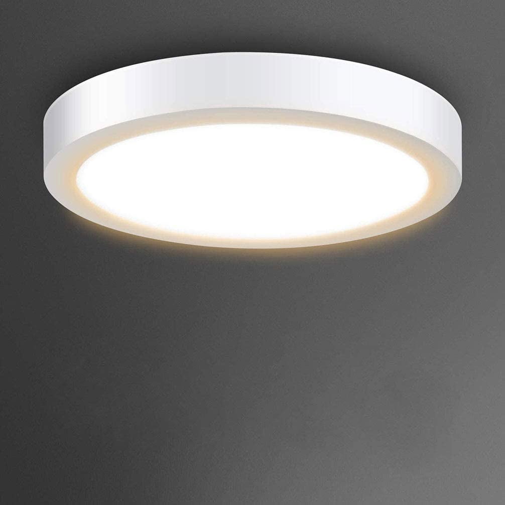 Round LED Recessed Ceiling Panel Lighting White 3 Watt Light 3000K Stylish x 10 