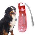 thumbnail image 3 of CSChome Portable Pet Drinking Bottle 550ML Pet Water Dispenser Portable Leak-Proof Foldable Quick Discharge Outdoor Travel, 3 of 7