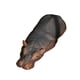 thumbnail image 2 of Estatua flotante de animal, flotador de estanque, escultura de animal para decoración acuática, Hipopótamo, 2 of 8