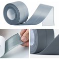thumbnail image 2 of CHAO (2 x Gris) Zócalo Flexible - Listones Finales para Cocina y Baño, 22mm 3,2m, Accesorios Autoadhesivos, Tiras Plegables Flexibles, Sellos Impermeables, Gris Carbón, 2 of 5