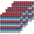 thumbnail image 3 of GZHJMY Patriotic Star Washcloths 6 Pack, Highly Absorbent Soft Cotton Baby Washcloths Fingertip Towels, 12 x 12 Inch, 3 of 7