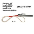 thumbnail image 3 of Replacement Hot Rod Ignitor Kit for Traeger Wood Pellet Grills Ignitor Starter, 3 of 9