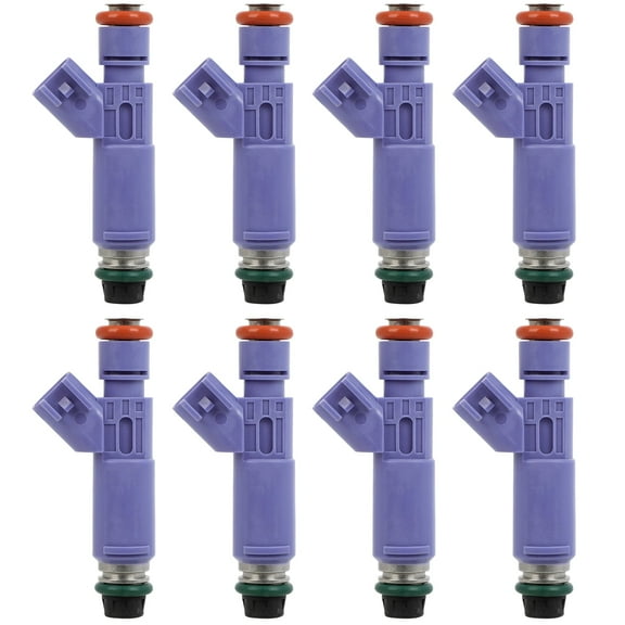 CCIYU Fuel Injector Suitable With 2009-2010 for Ford F-150,2009-2010 for Ford Mustang FJ995, 800-2031N, 822-11208, CM5159, 4G2120, 9L3Z9F593E Automotive Engine OEM Part 8Pcs