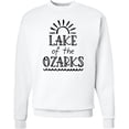 thumbnail image 2 of Inktastic Lake of the Ozarks Sun and Lake Adult Sweatshirt, 2 of 4