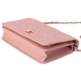 thumbnail image 5 of Pre-Owned CHANEL Camellia Wallet On Chain WOC Crossbody Pink Caviar Leather, 5 of 10