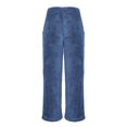 thumbnail image 6 of ZOYOEN Mens Fleece Pants with Pockets- Drawstring Baggy Casual Elastic Waist Winter Lounge Pants Blue Size M, 6 of 6