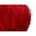 200 Feathers - 9-13" Red Ostrich Drab Wholesale Bulk Centerpiece