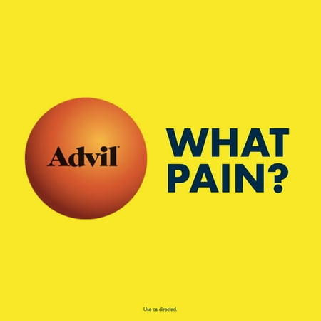 Advil Film Coated Tablets Pain Reliever and Fever Reducer, Ibuprofen 200Mg, 40 Count, Fast-Acting Formula for Headache Relief, Toothache Pain Relief and Arthritis Pain Relief