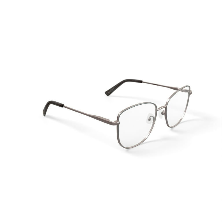 Keo Women's Kapri Rectangular Prescription Eyeglasses with Case