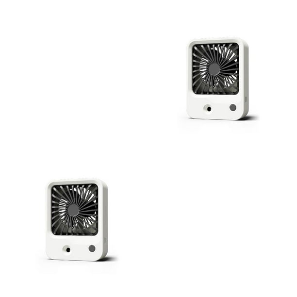 Inteprter Ventilador de nebulización Ventiladores de aire electrónicos portátiles recargables Humidificación Hidratante Humidificador de enfriamiento Type2 NO2 Inteprter CBP211598