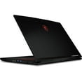 thumbnail image 3 of MSI GF63 Thin 15.6" Gaming Laptop, Intel Core i5-11400H, NVIDIA GeForce GTX 1650, 16GB Memory, 512GB SSD, WiFi 6, Bluetooth 5.1, Windows 11, Black with Tigology Accessories, 3 of 7