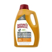 Nature’s Miracle Set-In Stain Destroyer Dog, Oxy Formula With Orange Scent, 1 Gallon