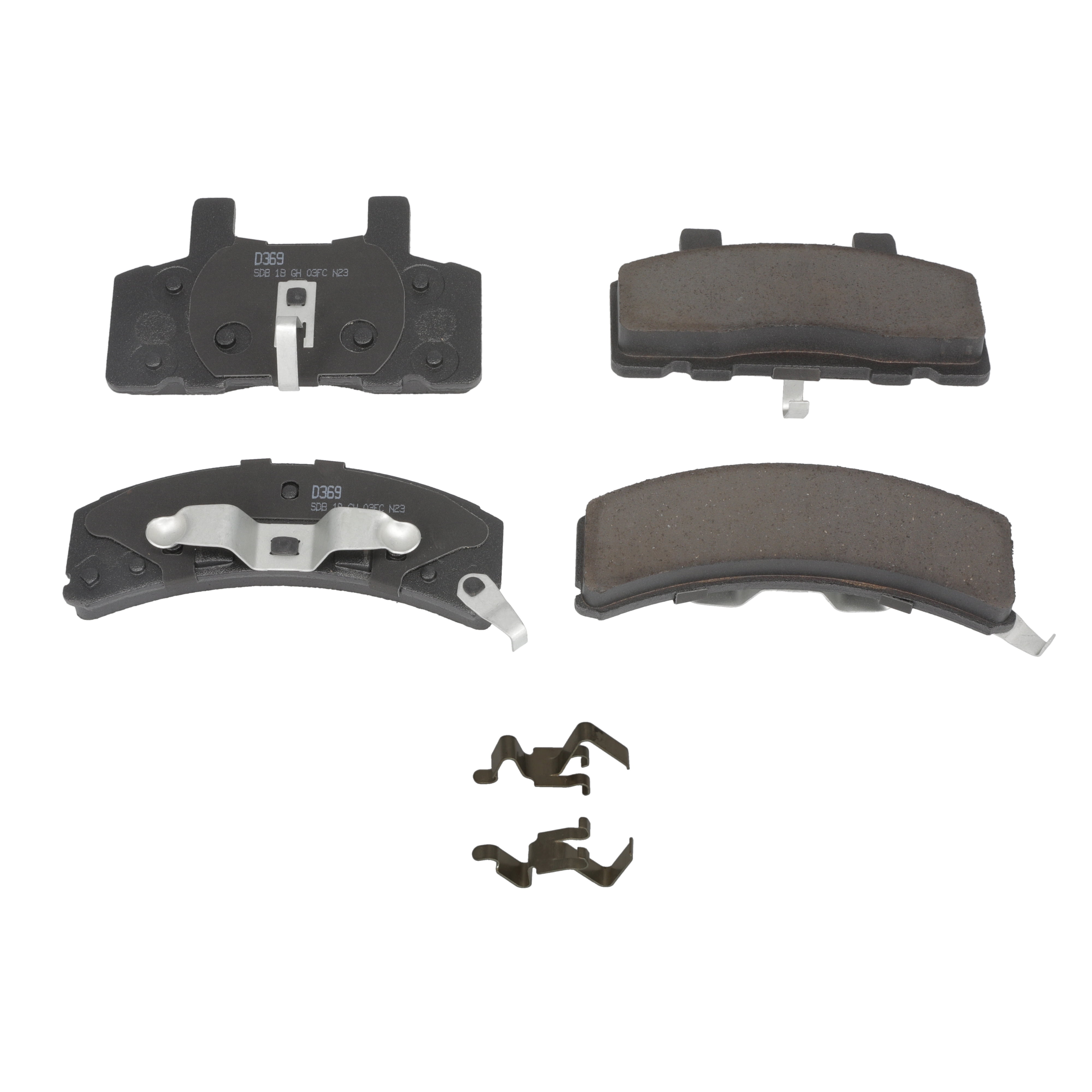 Winstop Brake Pad Set, Front WS.0369.0.C, Chevrolet C1500 1999-1988