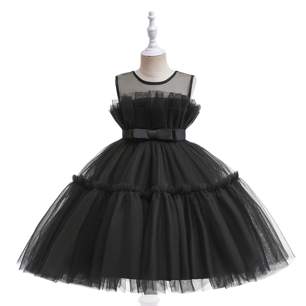 short black princess dress