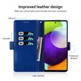 thumbnail image 7 of TECH CIRCLE Samsung Galaxy A72 Case,Embossed Wallet PU Leather Magnetic Card Slots Shockproof Flip Cover for Samsung Galaxy A72 6.7 inch,Darkblue, 7 of 7