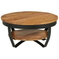 thumbnail image 2 of vidaXL Coffee Table 65x65x32 cm Solid Acacia Wood, 2 of 5