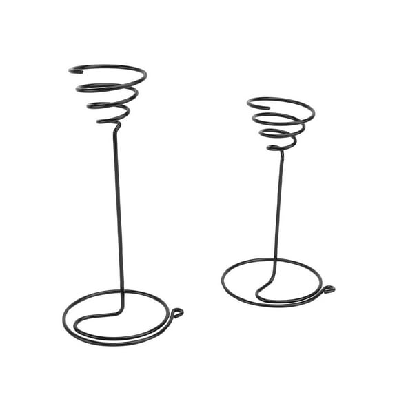 PAMINGONO 2pcs Iron Art Plant Stands Air Plant Holders Tabletop Display Planters