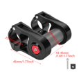 thumbnail image 5 of Bicycles Double Stem 25.4mm Bike Handlebar Stem Risers Aluminum Alloys Hollow Modified Double Stem Adjustable Cycling St, 5 of 8