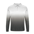 thumbnail image 4 of zfhfof Men's Polo Shirts Long Sleeve Casual Collared Quarter Zip Golf Shirt Lightweight Fashion Pullover T Shirts, 4 of 5