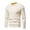 White, variant on Fesfesfes Sweater for Men Fashion Fall And Winter Sweater Pullover Bottom Knit Color Blocking Sweater Crewneck Holiday