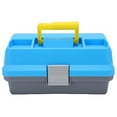 thumbnail image 3 of Caja de aparejos de pesca Caja de almacenamiento portátil de aparejos de pesca ABS de tres capas con mango ergonómico, 3 of 14