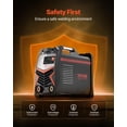 thumbnail image 4 of Welder VEVOR 205A 2 en 1 MMA Lift TIG Stick 110/220 V IGBT, 4 of 9
