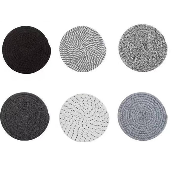 ACDANC Hot Pads for Kitchen,Tripod Set Trivets for Hot Dishes,Hot Dishes Silicone Pot Holders,Style1