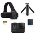 thumbnail image 1 of Paquete GoPro HERO8: con HERO8 Black, Shorty, correa para la cabeza, tarjeta de 32 GB y 2 baterÃ­as GoPro CHDRB-801-XX, 1 of 1