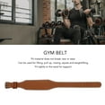 thumbnail image 4 of Weight Lifting Belt, PU Wide Application Weightlifting Belt Brown  Support Comfortable Adjustable  for Workout L 130cm / 51.18in, 4 of 7