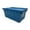 Blue, variant on UBMOVE Storage and Packing Plastic Tote Crate Attached Lid Flip Top, 27"x16.9"x12.5"