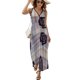 thumbnail image 1 of Vestido De Noche De Lujo Sin Mangas Para Mujer, Geometric Grid Vestido De Fiesta, 1 of 5