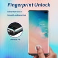 thumbnail image 3 of SINBEE [2Pack] Galaxy S10 Plus Screen Protector, Compatible Fingerprint Unlock, 3D Curved 9H Hardness Tempered Glass Screen Protector for Samsung Galaxy S10 Plus 6.4 Inch, 3 of 7