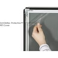 thumbnail image 5 of M&T Displays Snap Poster Frame 30x40 Inch Black 1.25" Aluminum Profile Front Loading Wall Mounting Photo Picture Document Certificate Sign Holder Mitered Corner Anti Glare Cover, 5 of 8