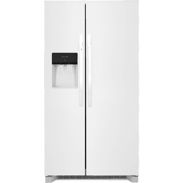 Frigidaire FRSS2623AW 26 Cu. Ft. 36'' Standard Depth Side-by-Side Refrigerator, White