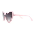 thumbnail image 3 of Womens Retro Cat Eye Plastic Inset Lens Iconic Sunglasses Pink - Smoke, 3 of 4