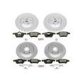 thumbnail image 2 of Power Stop Front and Rear Euro-Stop ECE-R90 Certified Brake Pad and Rotor Kit ESK5469 Fits 2007 Volvo S40, 2 of 5
