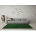 thumbnail image 3 of Ahgly Company Indoor Rectangle Abstract Emerald Green Contemporary Area Rugs, 2' x 3', 3 of 4